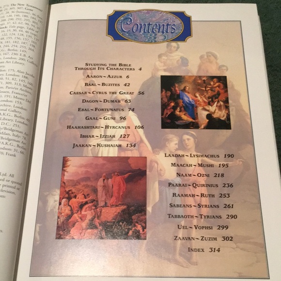 “Who’s Who in the Bible” Hardcover - Picture 3 of 4